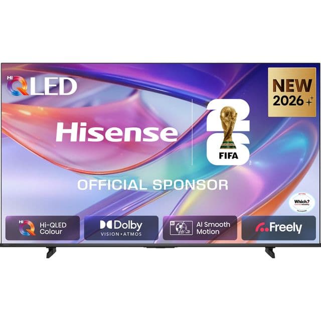 Hisense 43" 4K Ultra HD QLED Smart Freely TV [2026] - 43E7STUK