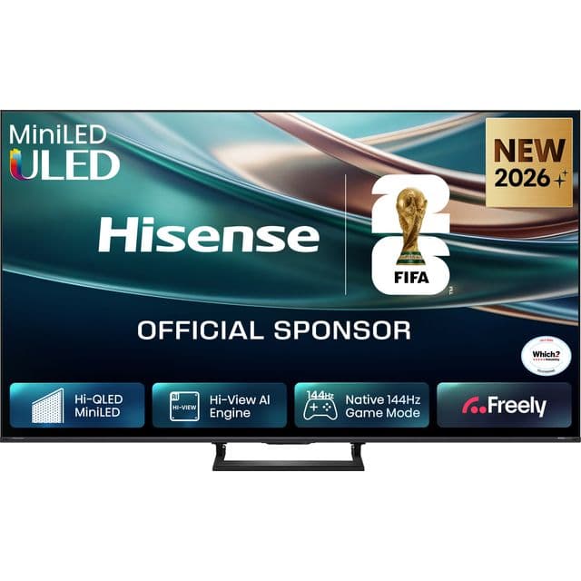 Hisense 55" 4K Ultra HD QLED Smart Freely TV [2026] - 55Q8STUK