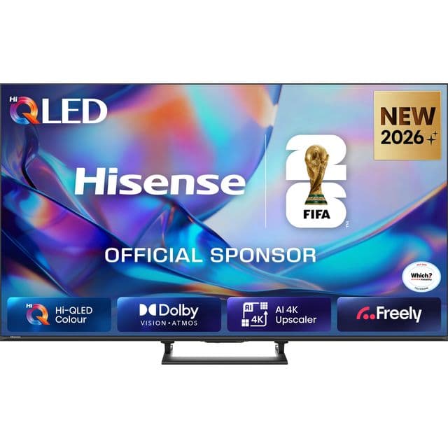 Hisense 50" 4K Ultra HD QLED Smart Freely TV [2026] - 50A7STUK