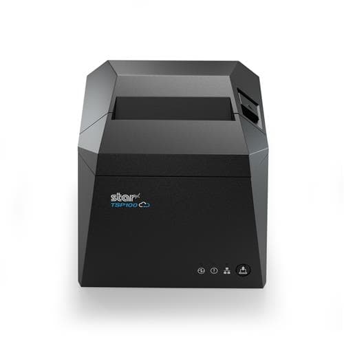 Star Micronics TSP143IV UE BK E+U PRINTER THERMAL 80MM WIDE PAPER 24VDC Direct thermal POS printer 203 x 203 DPI 250 mm/sec Wired & Wireless USB Type-C