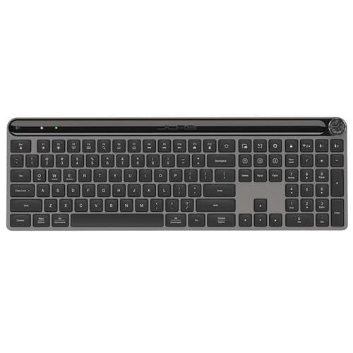 JLab Epic Full-size (100%) Wired & Wireless USB + Bluetooth Scissor key switch QWERTY Black
