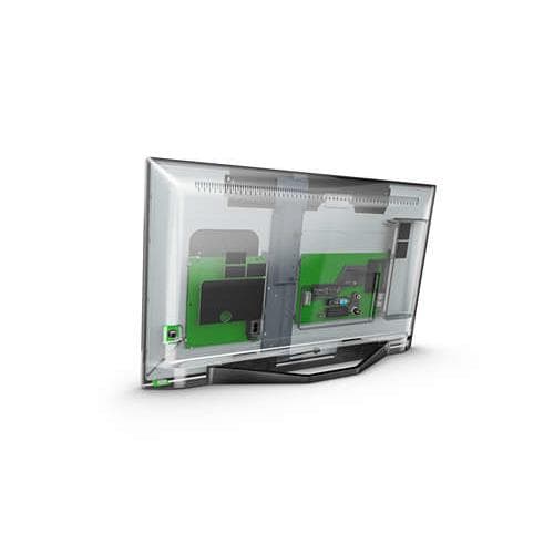 Philips 24HFL3014P/12 61 cm (24") 1366 x 768 pixels HD LED DVB-C DVB-T DVB-T2 Black Transparent