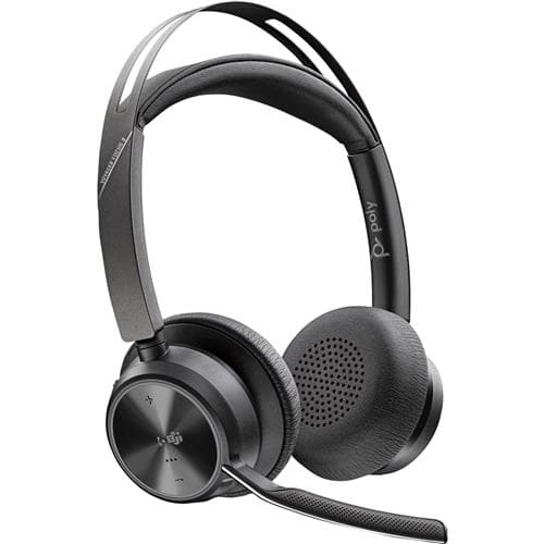 HP Poly Poly Voyager Focus 2 Microsoft Teams Certified USB-C Headset. Product type: Headset. Connectivity technology: Wireless Bluetooth. Recommended usage: Office/Call center. Weight: 115 g. Product colour: Black