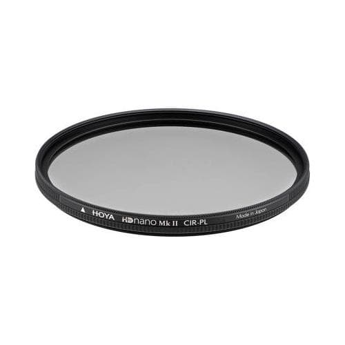 Hoya HD Nano Mk II CIR-PL. Filter size: 49 mm Filter type: Circular polarising camera filter. Quantity per pack: 1 pc(s). Product colour: Black