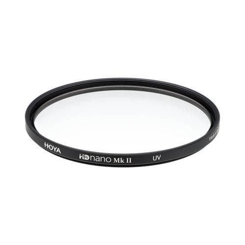 Hoya HD nano Mk II UV. Filter size: 72 mm Filter type: Ultraviolet (UV) camera filter. Quantity per pack: 1 pc(s). Product colour: Black