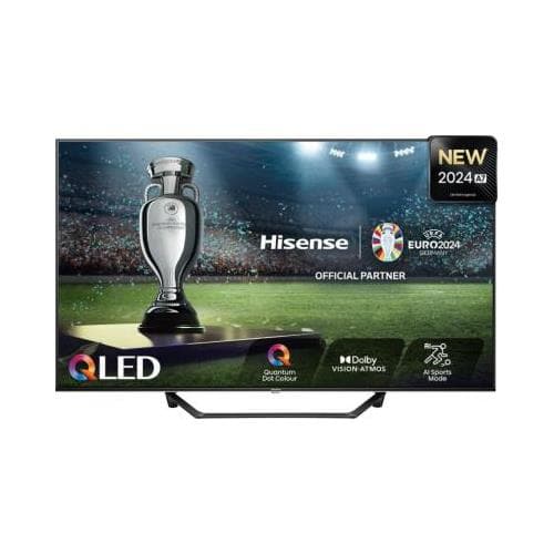 Hisense 50A7NQTUK 127 cm (50") 3840 x 2160 pixels QLED Smart TV Wi-Fi Grey
