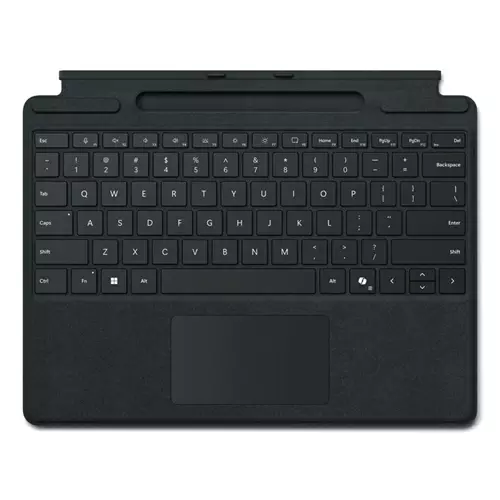 Microsoft Surface Pro Keyboard with pen storage for Business Microsoft Cover port Black