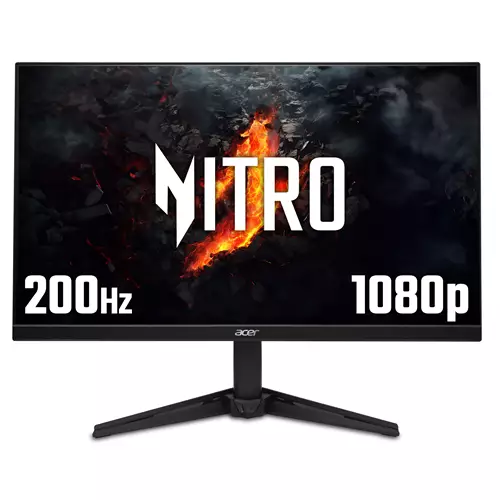 Acer NITRO QG1 Nitro QG241YX1 gaming monitor - 23.8" Full HD 200Hz 0.5ms FreeSync Premium HDR 10 HDMI & DP