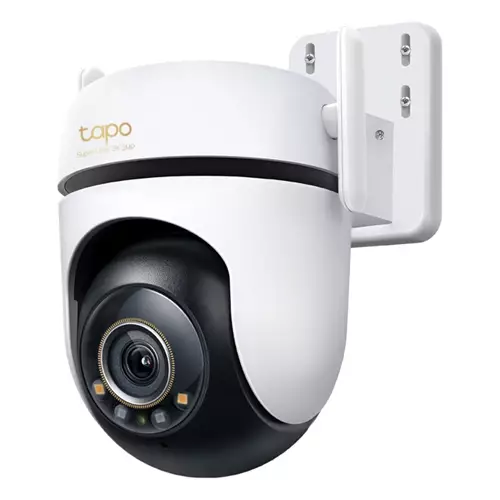 TP-Link Outdoor Pan/Tilt Security Wi-Fi Camera SPEC: 3K 5MP (2880x1620) 2.4 GHz 2 External Antennas 1 Ethernet Port Horizontal 360 IP security camera Outdoor Wired & Wireless 29.9 m External Wall