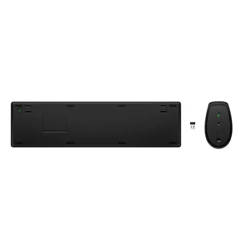 HP 655 Wireless Keyboard and Mouse Combo. Keyboard form factor: Full-size (100%). Keyboard style: Straight. Connectivity technology: Wireless Device interface: RF Wireless Recommended usage: Office. Product colour: Black. Mouse included