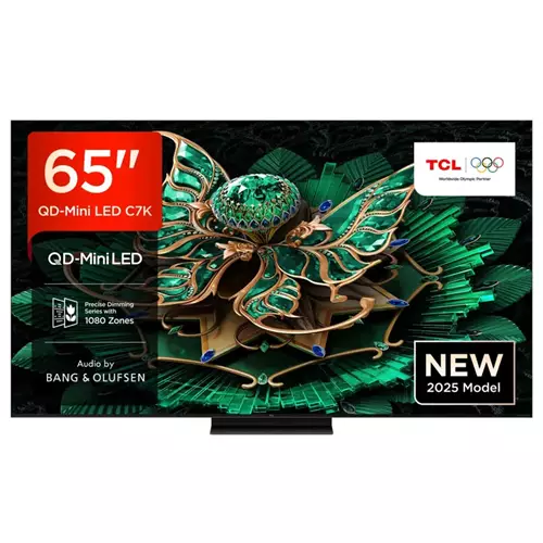 TCL 65C7K-UK TV 165.1 cm (65") 4K Ultra HD Smart TV Wi-Fi Black 3000 cd/m