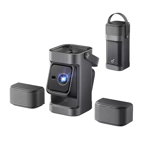 Nebula soundcore P1 Full HD Smart Portable Projector with Detachable Speakers 650 ANSI lumens DLP 1080p (1920x1080) 400:1 16:9 1016 - 4572 mm (40 - 180")