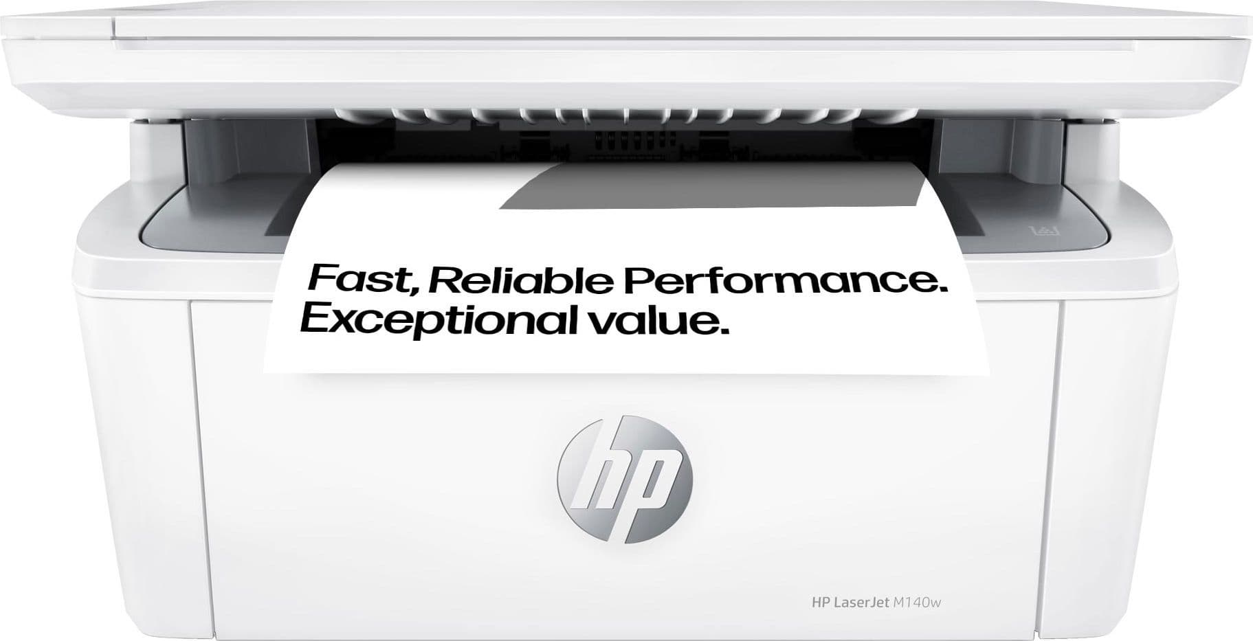 HP LaserJet MFP M140w Wireless Laser Printer - White, White