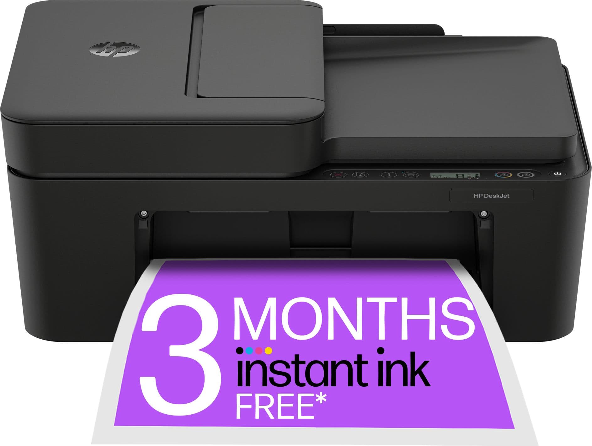 HP DeskJet 4310 Wireless All In One Inkjet Printer includes 3 months Free Instant Ink - Grey
