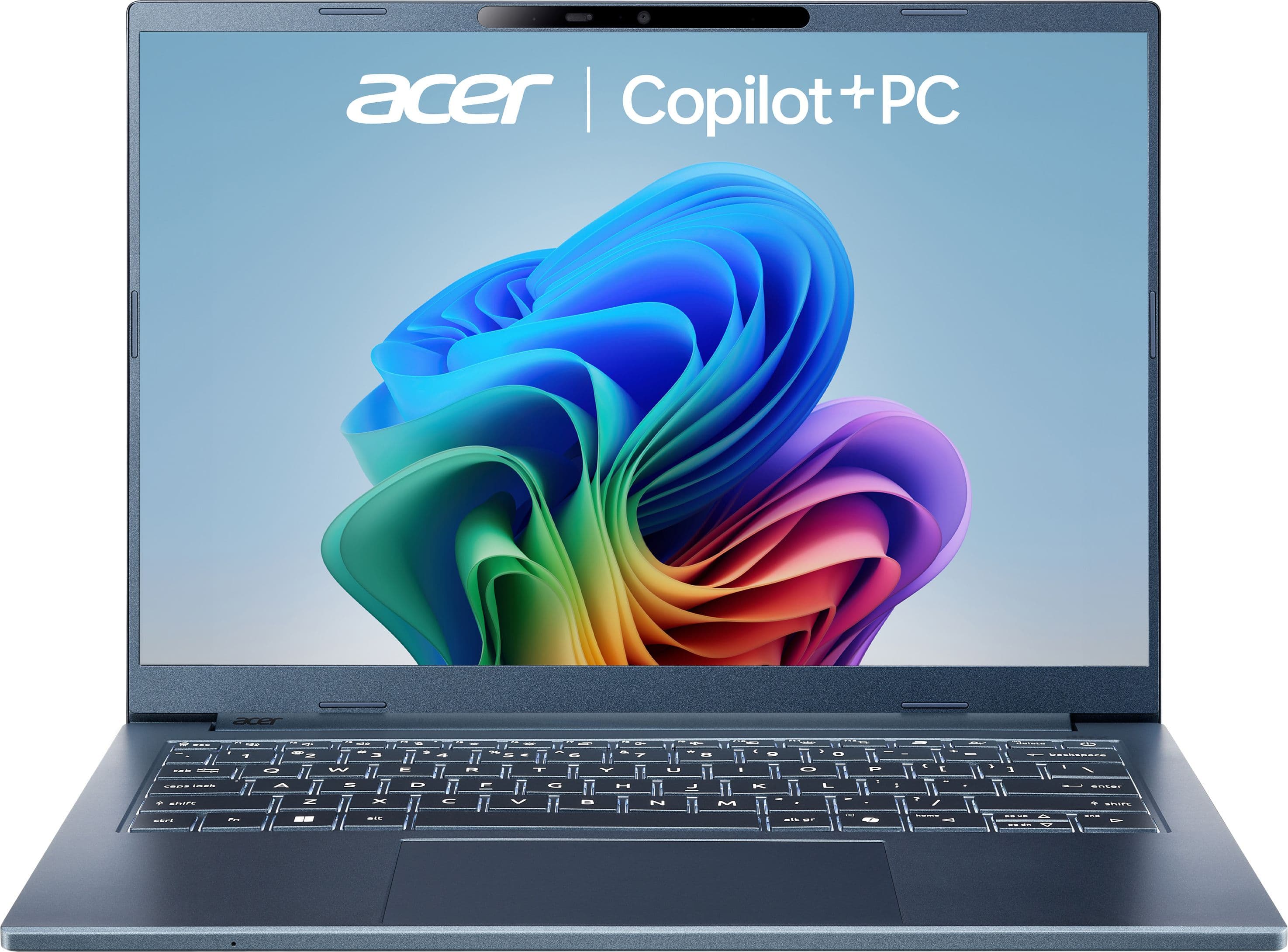 Acer 14" Copilot+ Laptop - Qualcomm Snapdragon®, 1TB SSD, 16 GB RAM - Blue, Blue