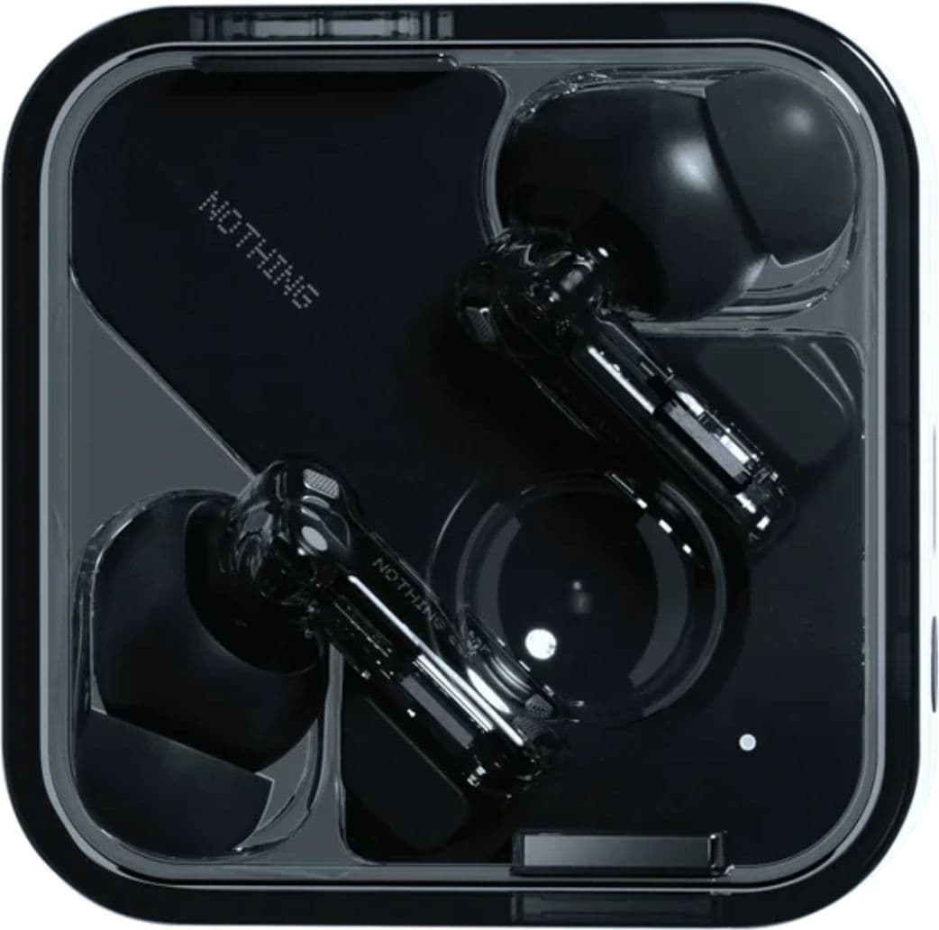 Nothing True Wireless Stereo (TWS) Noise Cancelling Earbuds - Black, Black