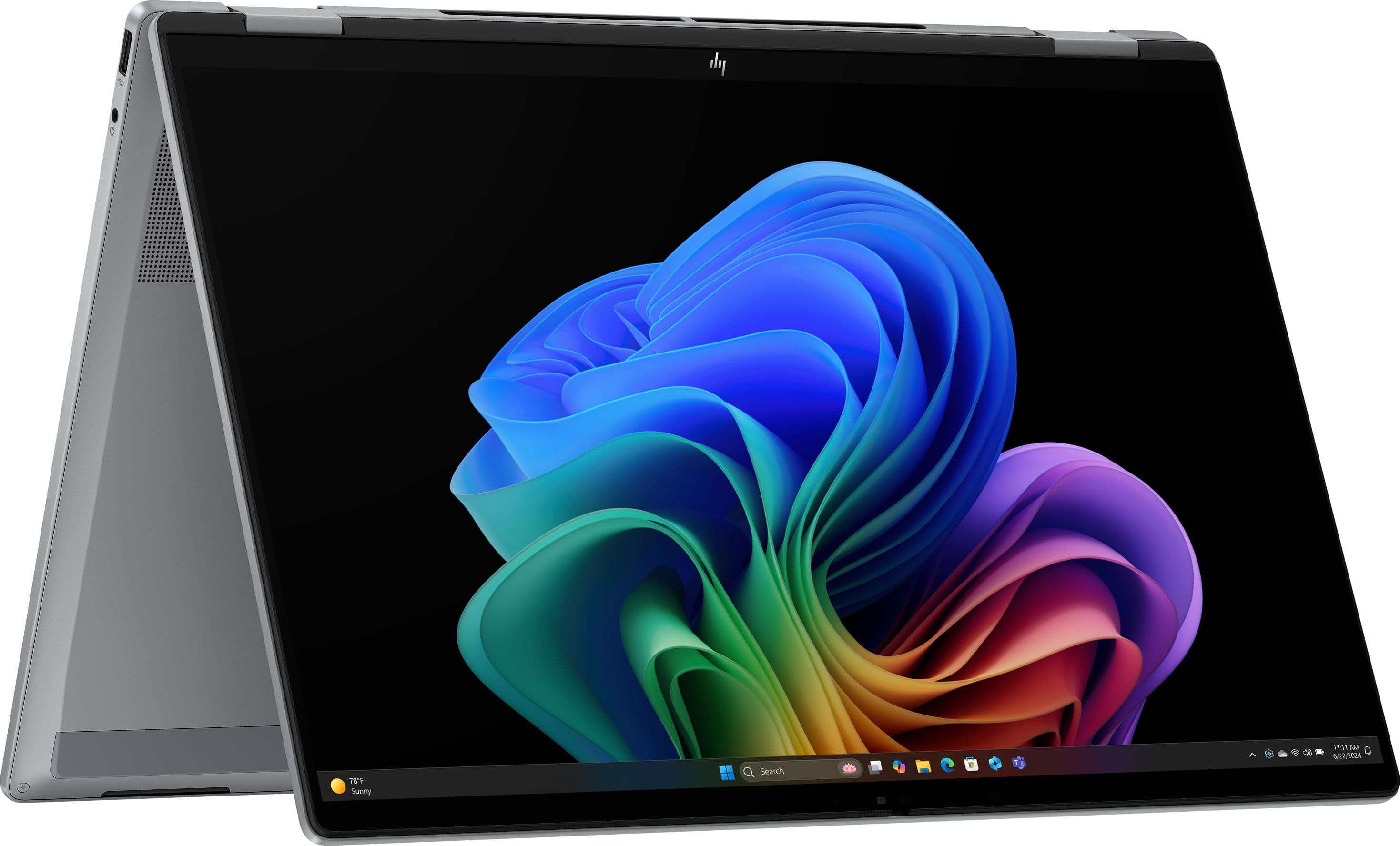 HP OmniBook X Flip 16-ar0002na OLED 16" 2-in-1 Copilot+ Laptop - AMD Ryzen™ AI 7, 1TB SSD, 16 GB RAM - Grey, Grey