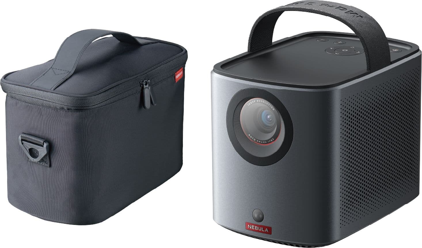 Nebula by Anker Mars 3 Air 1080p Full HD Smart Laser Projector with Carry Case - Black