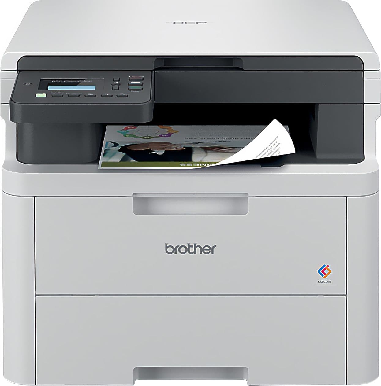 Brother DCP-L3520CDWE EcoPro Wireless Laser Printer - Grey, Grey