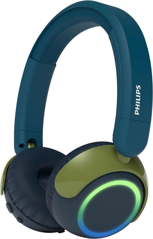 Philips 4000 series Kids' Wireless On-Ear Headphones - Crystal Teal, Green
