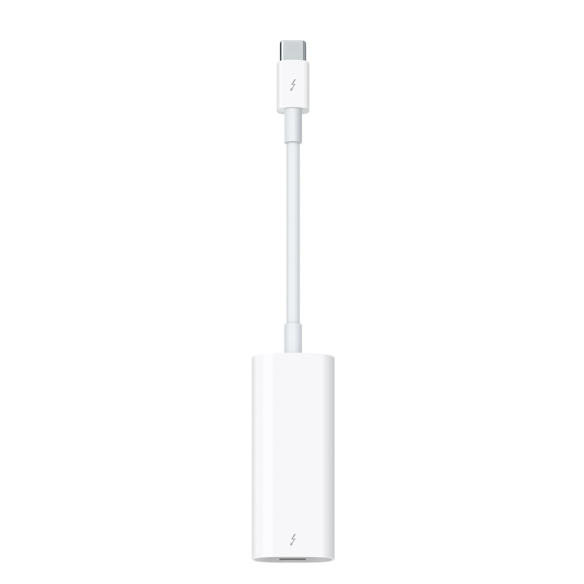 Apple Thunderbolt 3 (USB-C) to Thunderbolt 2 Adapter - White, White