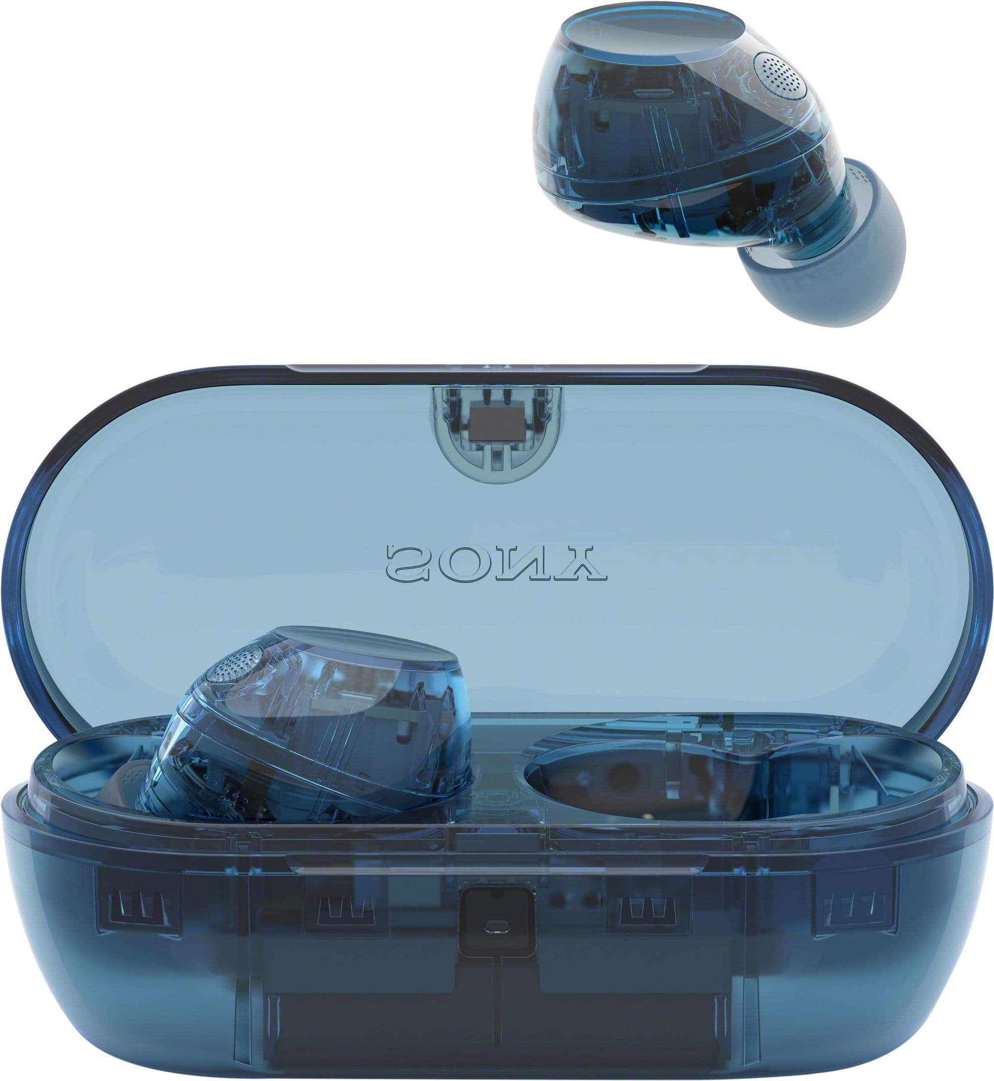 Sony WFC710 True Wireless Noise Cancelling Earbuds - Blue, Blue
