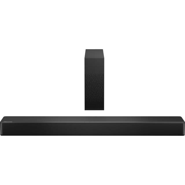 Hisense HS2100 2.1 Soundbar with Wireless Subwoofer - Black