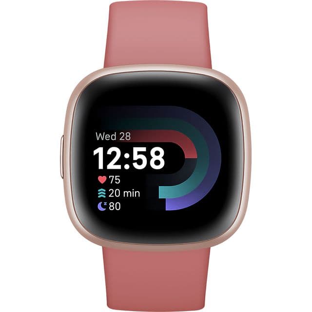 Fitbit Versa 4 Digital Touchscreen Rose GPS (satellite)