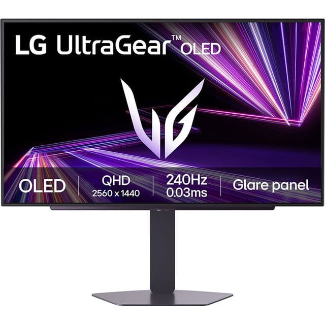 LG 27GX704A-B 27" Quad HD 240Hz Gaming Monitor with FreeSync™ Premium Pro and NVidia G-Sync - Black
