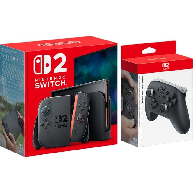 Nintendo Switch 2 256GB with Pro Controller - Black