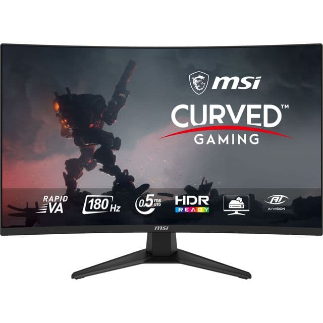 MSI MAG 321CQF E18 computer monitor 80 cm (31.5") 2560 x 1440 pixels Wide Quad HD Black