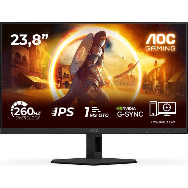 AOC G4 24G4ZRE computer monitor 60.5 cm (23.8") 1920 x 1080 pixels Full HD LED Black Red