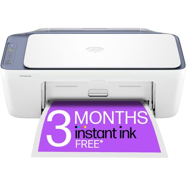 HP DeskJet 2922 Wireless All In One Inkjet Printer includes 3 months Free Instant Ink - White
