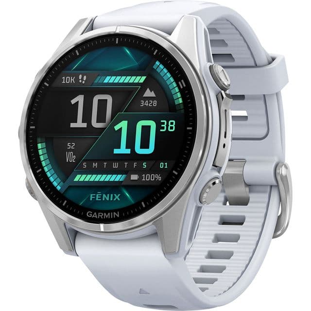 Garmin fenix® 8 - 43mm, GPS - 51mm - Silver / Whitestone