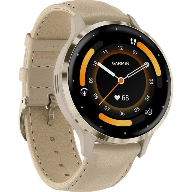 Garmin Venu® 3S, GPS - 41mm - Soft Gold / French Grey