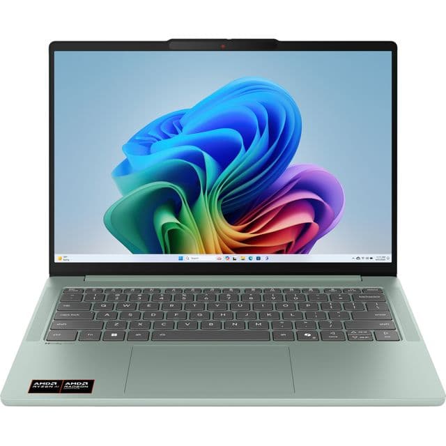 Lenovo IdeaPad Slim 5 OLED 14" Copilot+ Laptop - AMD Ryzen™ AI 5, 512GB SSD, 16 GB RAM - Breeze Moss, Green