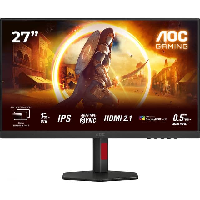 AOC G4 U27G4R computer monitor 68.6 cm (27") 3840 x 2160 pixels 4K Ultra HD LED Black Red