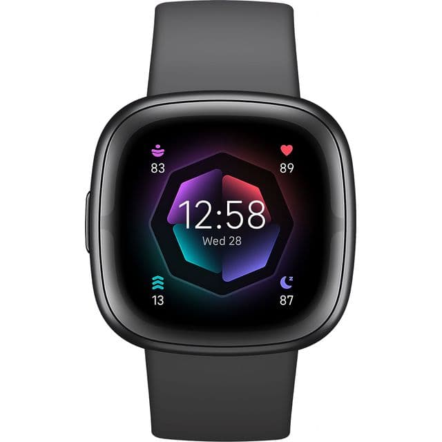 Fitbit Sense 2 Digital Touchscreen Black GPS (satellite)