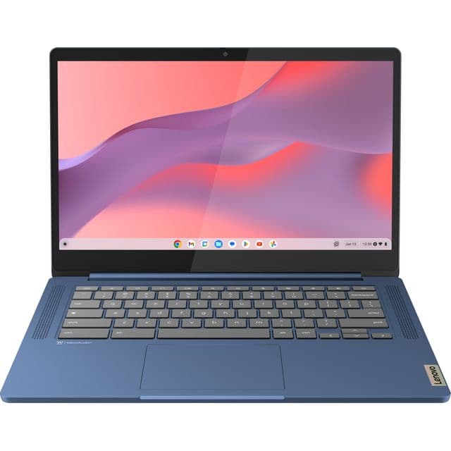 Lenovo 14" IdeaPad Slim 3 MediaTek, 4GB RAM, 128GB, eMMC, Full HD, Chromebook - Abyss Blue, Blue