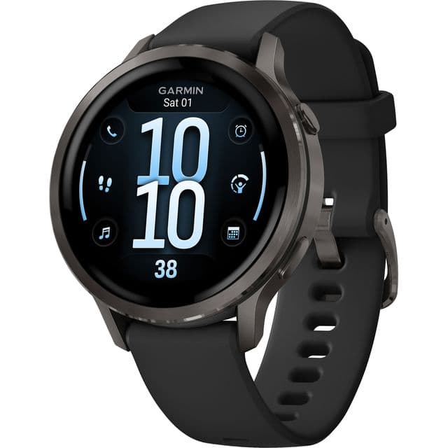 Garmin Venu 4, GPS - 41mm - Black / Slate Grey