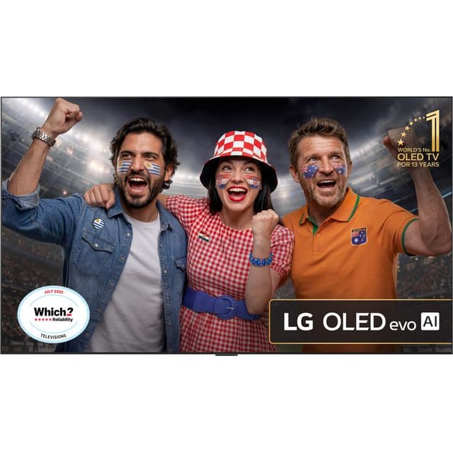 LG OLED77G54LW.AEK TV 195.6 cm (77") 4K Ultra HD Smart TV Wi-Fi Metallic