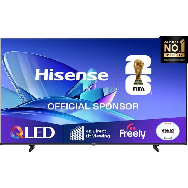 Hisense E7Q 50" 4K Ultra HD QLED Smart TV - 50E78QTUK