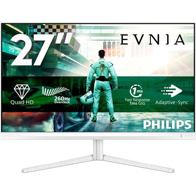 Philips Evnia 27M2N3501PA/00 computer monitor 68.6 cm (27") 2560 x 1440 pixels Quad HD LCD White