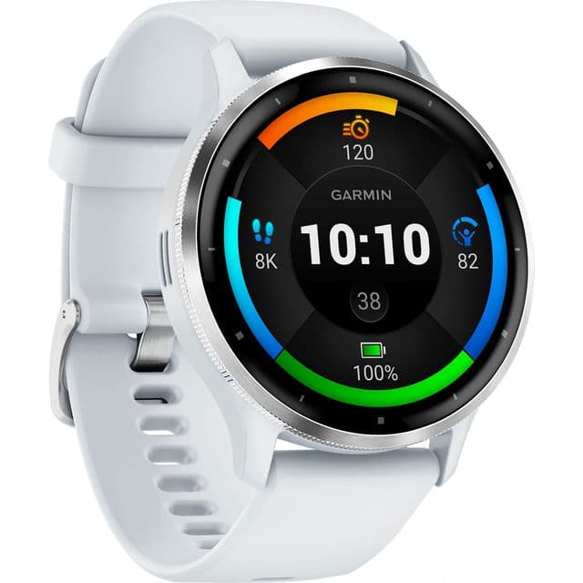 Garmin Venu® 3, GPS - 45mm - Silver / White