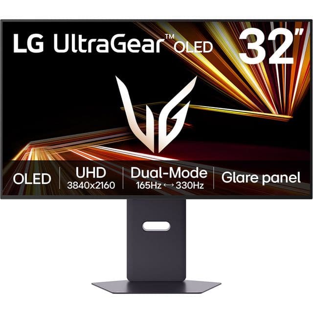 LG UltraGear™ 32" 4K Ultra HD 330Hz Gaming Monitor with FreeSync™ Premium Pro and NVidia G-Sync - Black