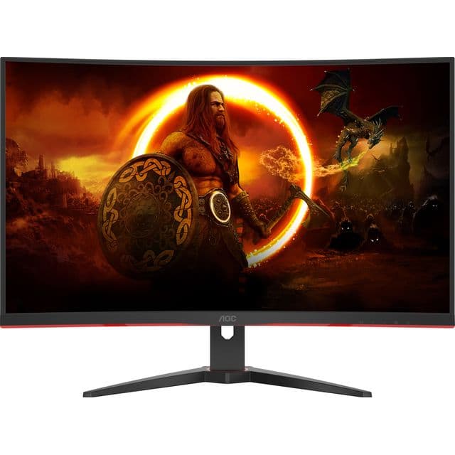 AOC G2 C32G2ZE/BK computer monitor 80 cm (31.5") 1920 x 1080 pixels Full HD LED Black Red