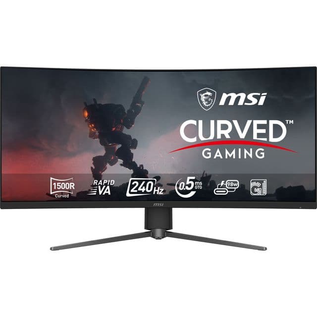 MSI MPG 346CQRF X24 computer monitor 86.4 cm (34") 3440 x 1440 pixels UltraWide Quad HD Black